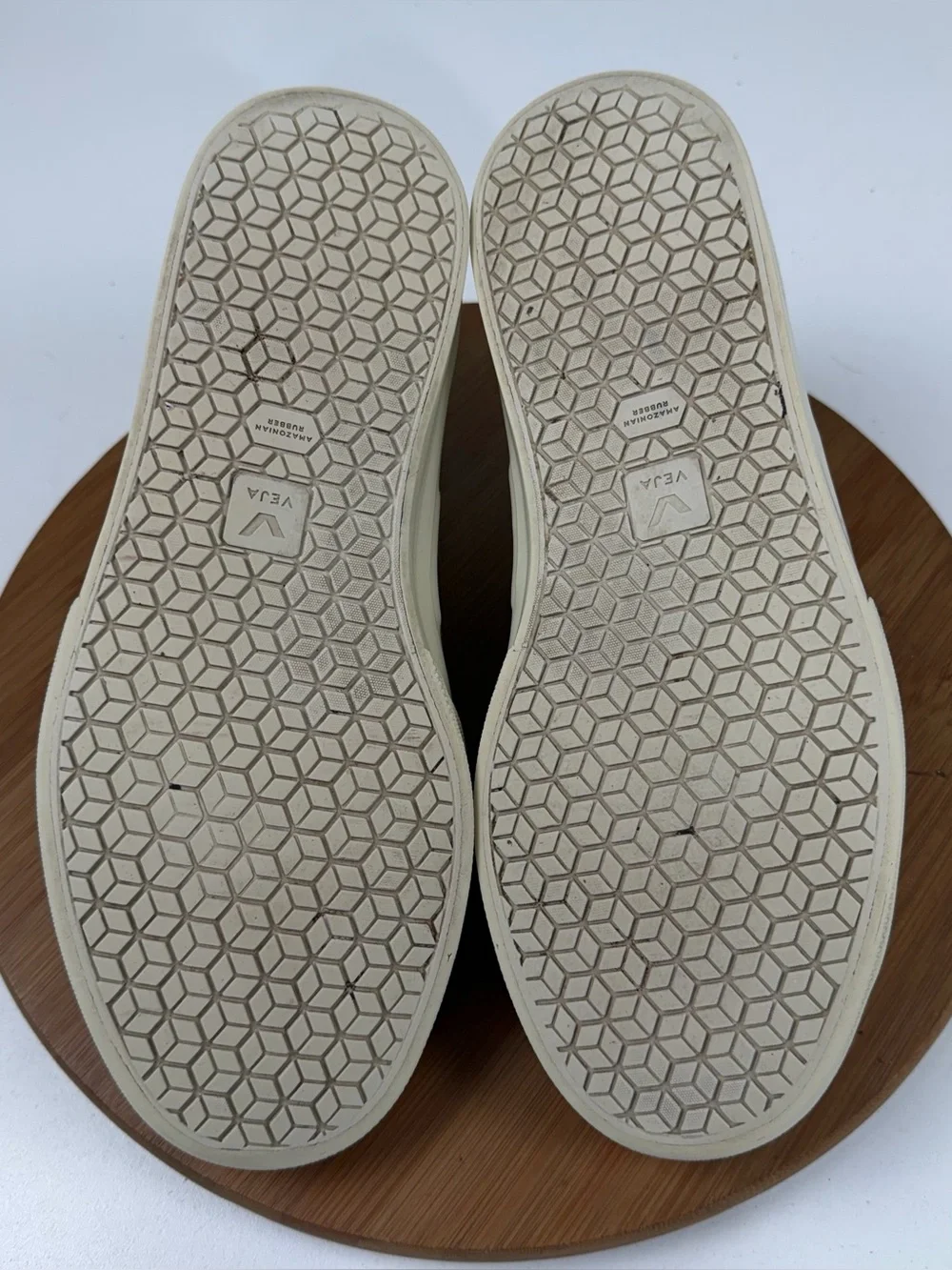Veja Campo “White Khaki” Leather Sneakers